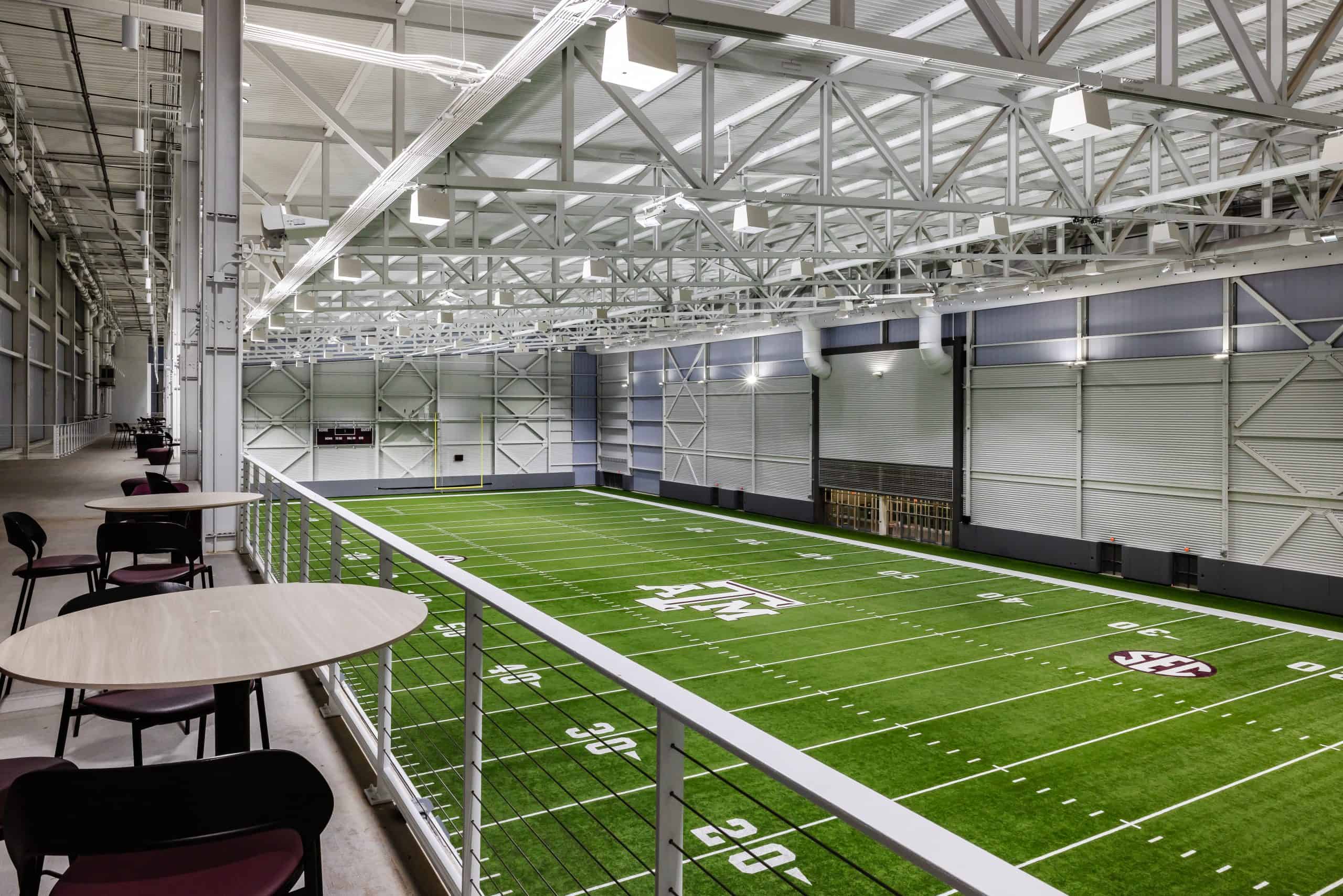 Our Texas-Wide Electrical Portfolio: TAMU Bright Development Indoor Sports Complex