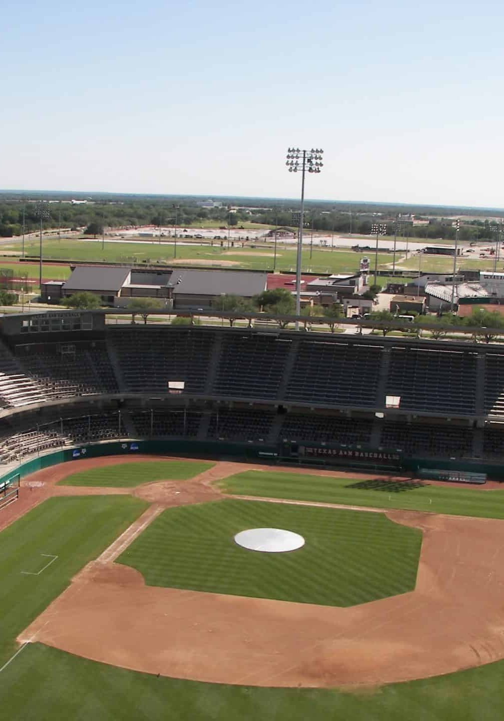Our Texas-Wide Electrical Portfolio: TAMU Olsen Field at BlueBell Park, 2012