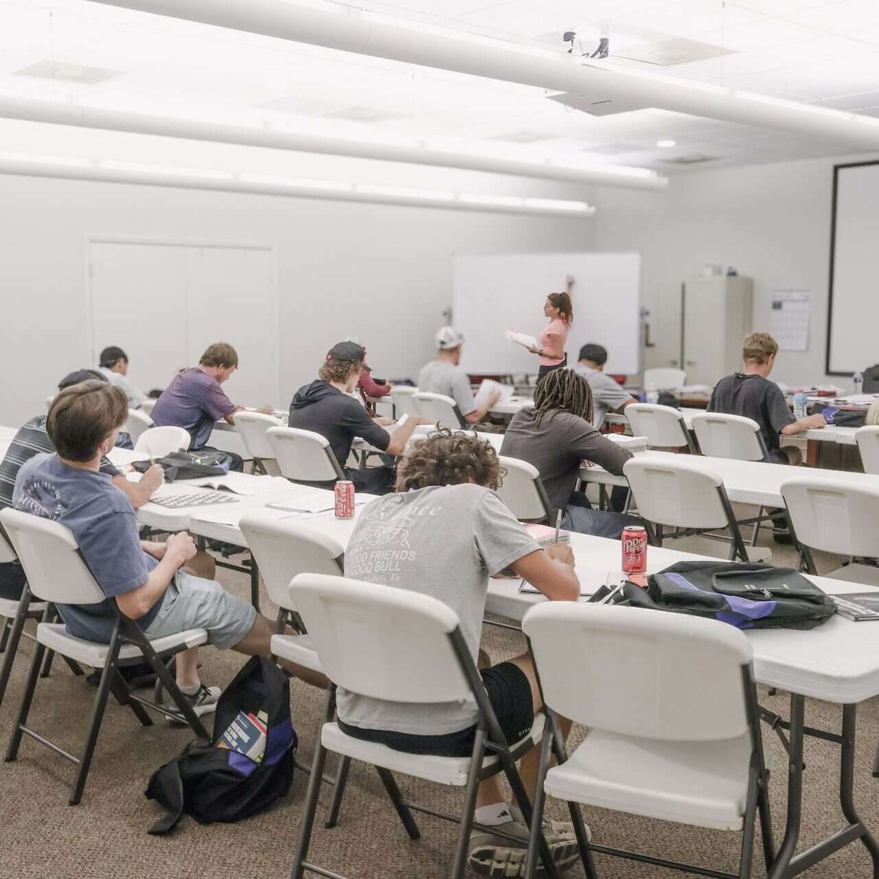 October 2025 Britt Rice Electric Apprenticeship School Wednesday night class taught by Mary Skeele