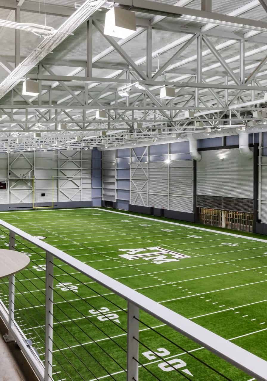 Our Texas-Wide Electrical Portfolio: TAMU Bright Development Indoor Sports Complex